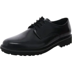 100168755MN Mens Lace-Up Leather Oxfords
