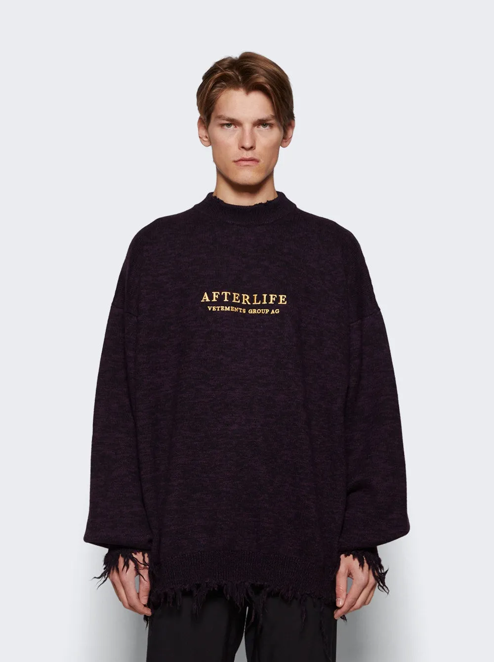 Afterlife Destroyed Knitted Sweater