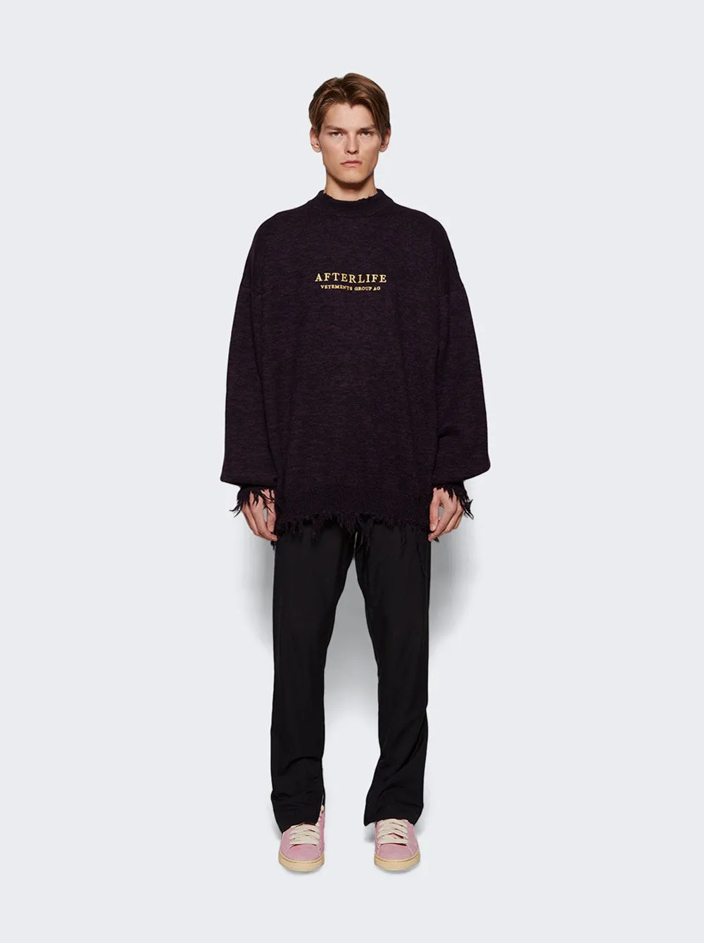 Afterlife Destroyed Knitted Sweater