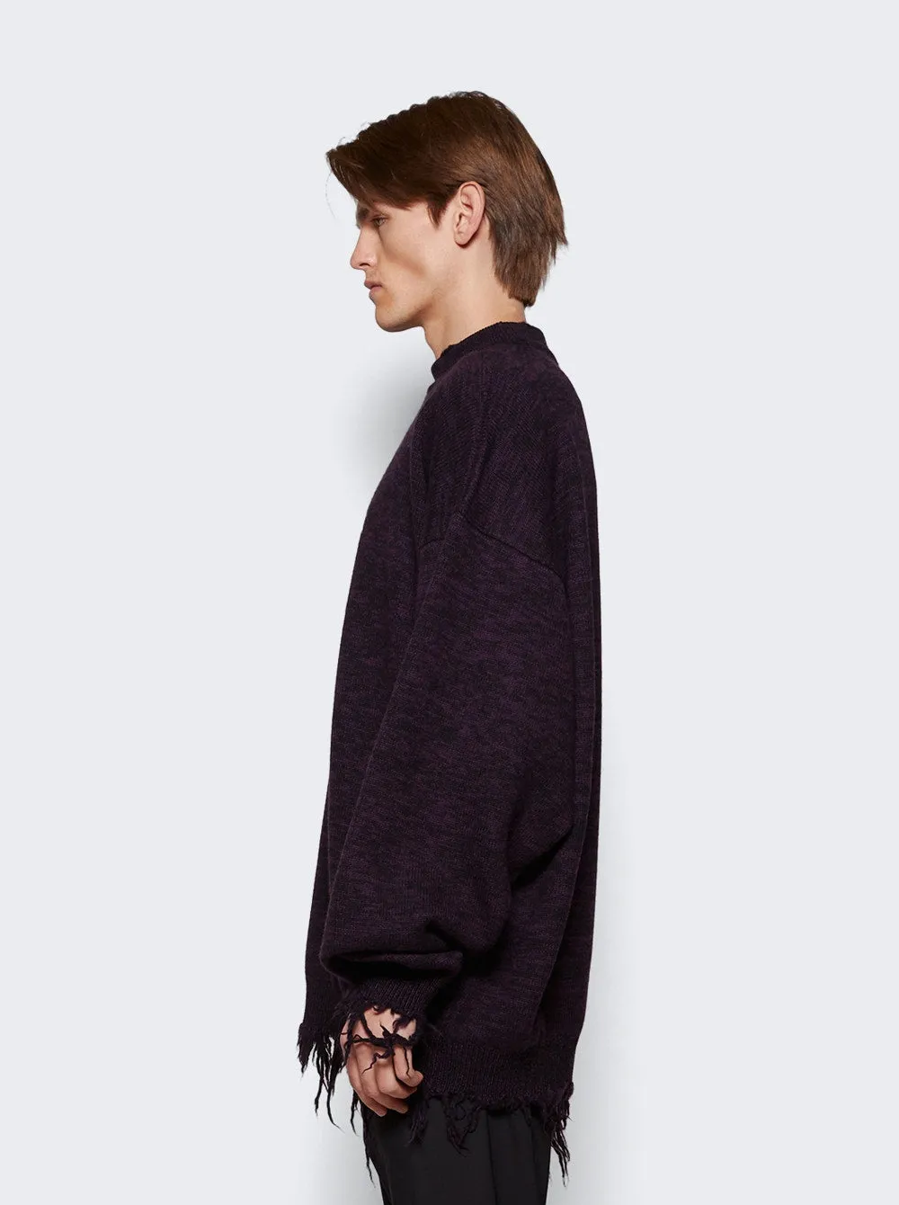 Afterlife Destroyed Knitted Sweater