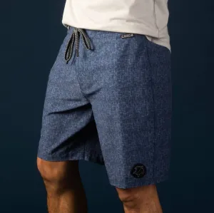 Air Performance Workout Boardshort In Indigo