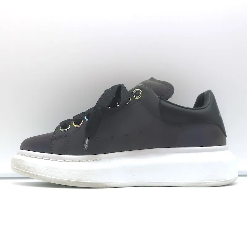Alexander McQueen Iridescent Oversized Sneakers Purple/Black Size 35.5 D
