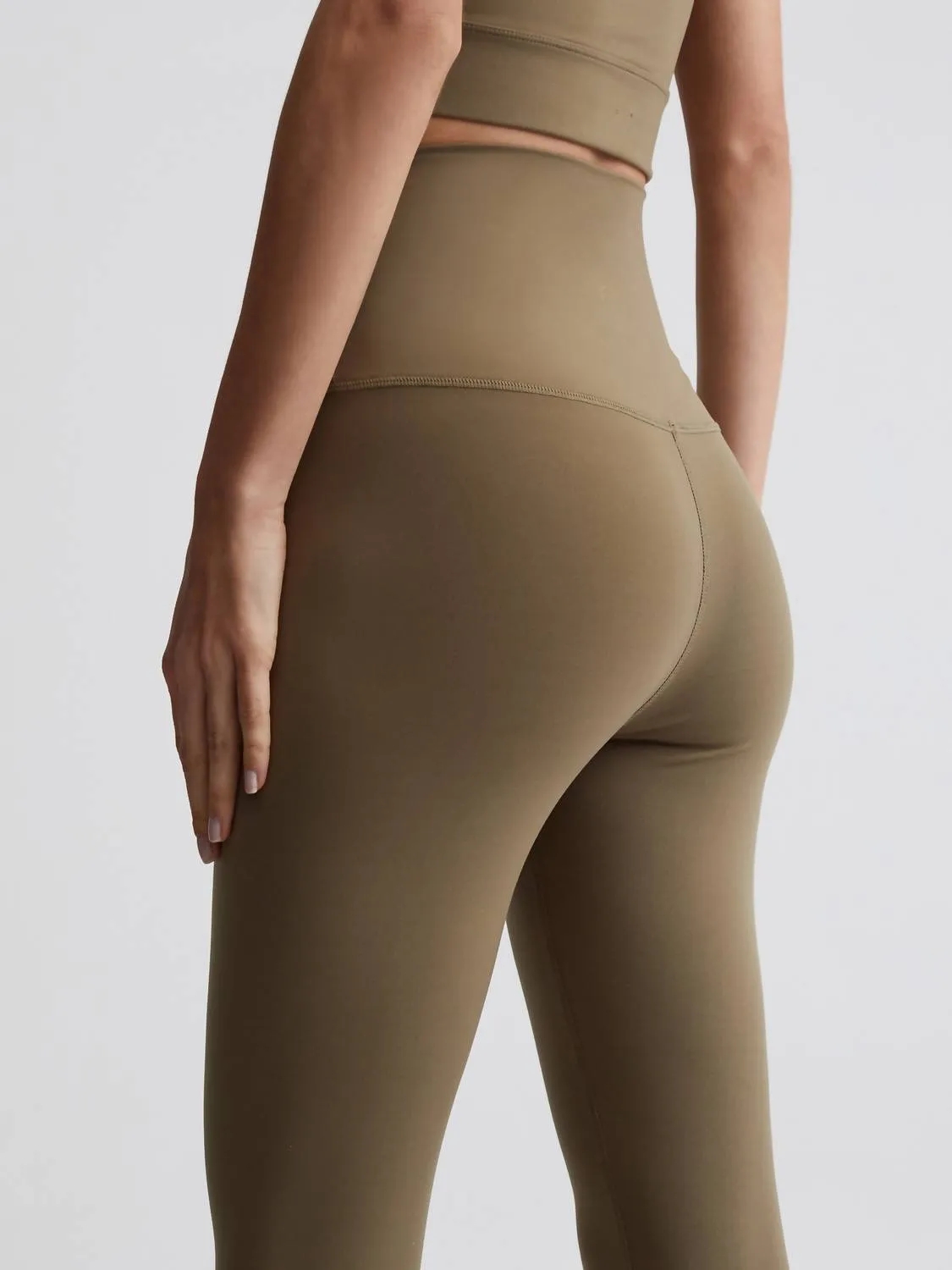 Always Super High Legging 25" In Dusty Green