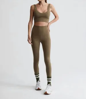 Always Super High Legging 25" In Dusty Green