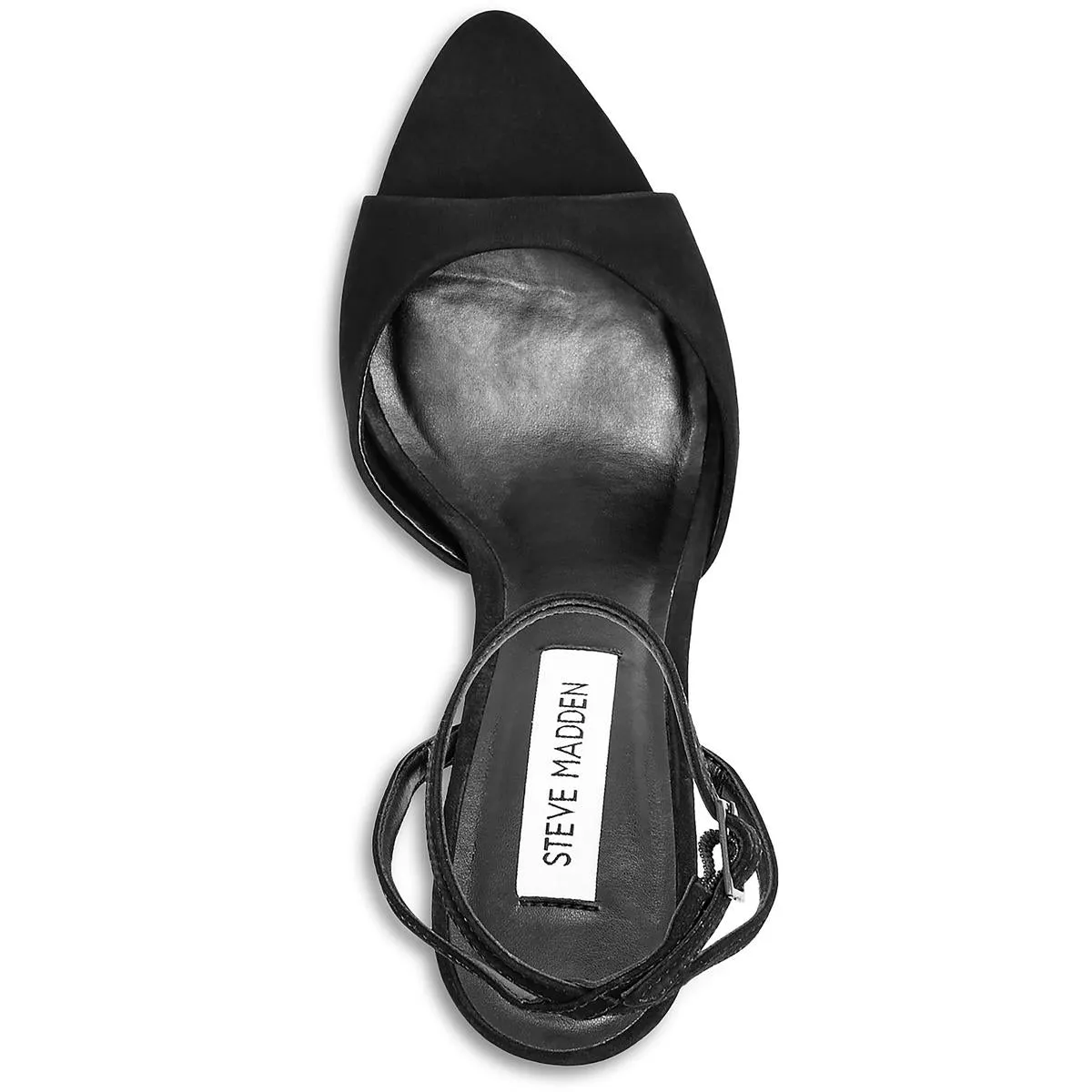 Beki Womens Leather Peep-Toe Slingback Sandals