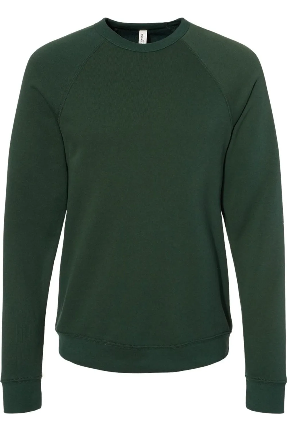 Bella   Canvas Unisex Adult Fleece Raglan Sweatshirt