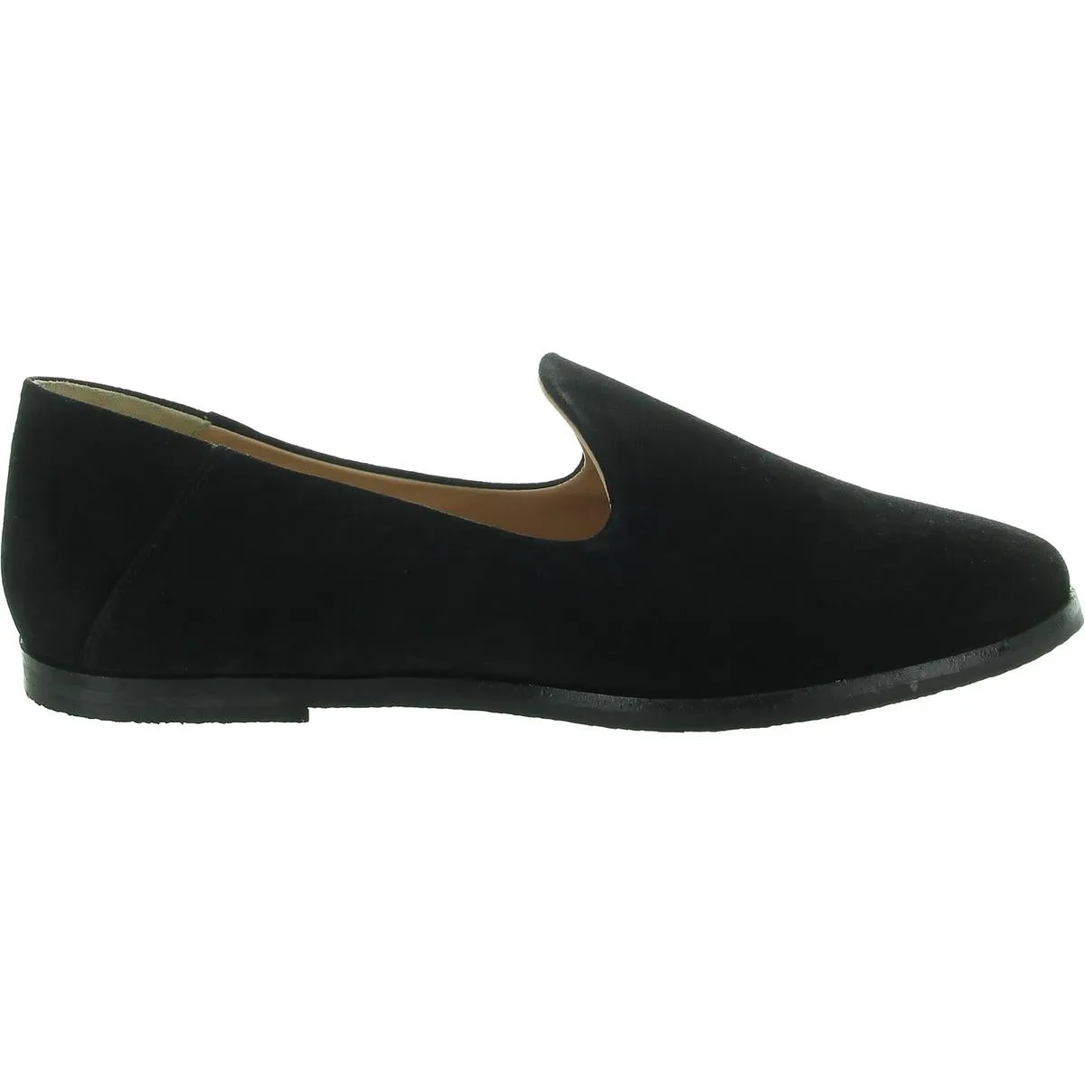 Blend In Womens Leather Slip On Smoking Loafers