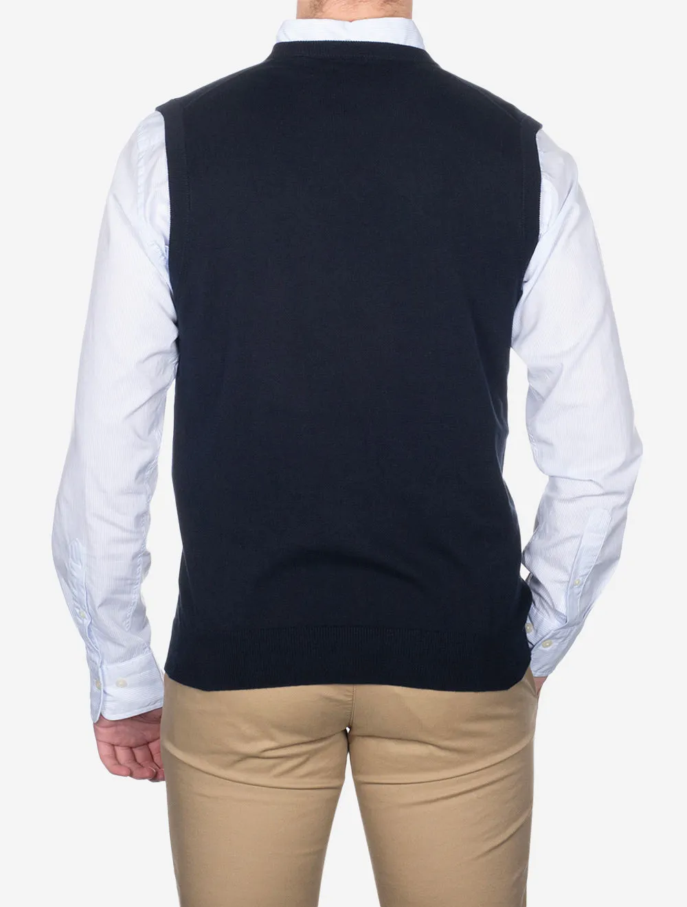 Classic Cotton Slipover Evening Blue