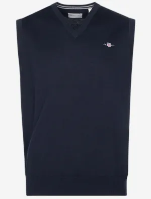 Classic Cotton Slipover Evening Blue