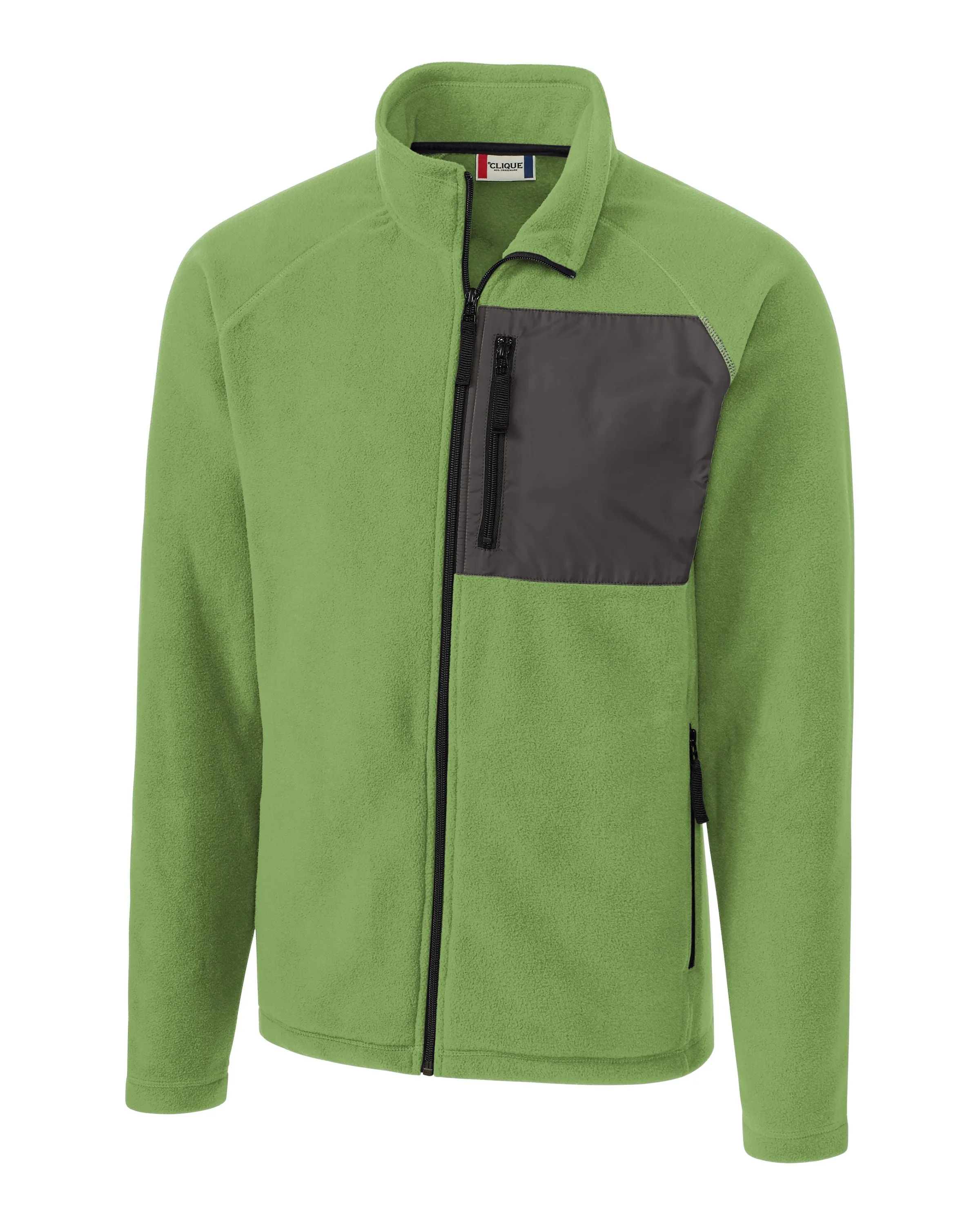 Clique Men's Summit Microfleece Hybrid Full Zip Jacket
