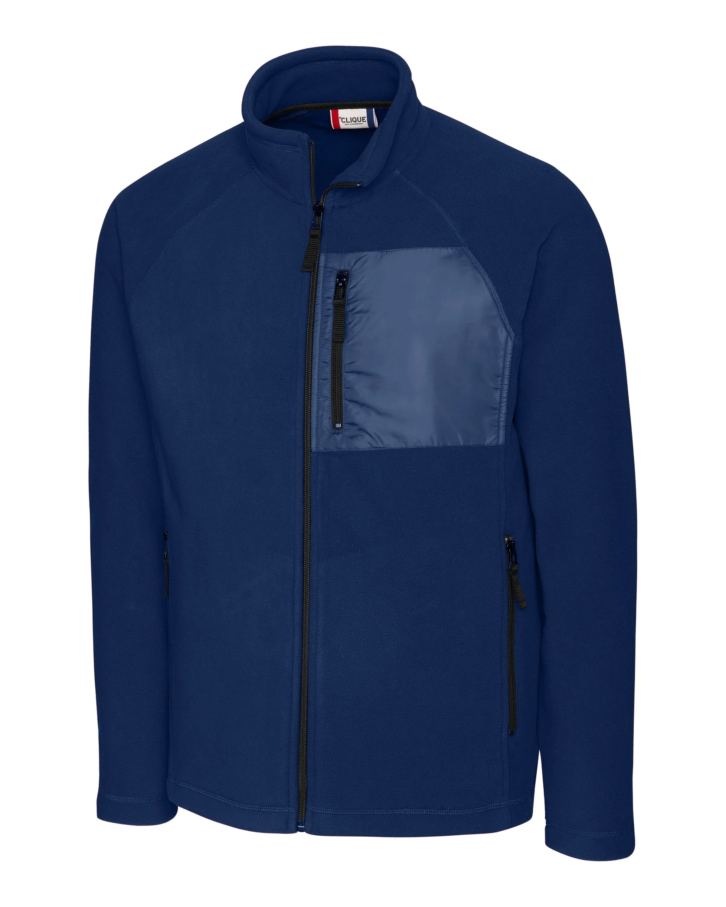 Clique Men's Summit Microfleece Hybrid Full Zip Jacket
