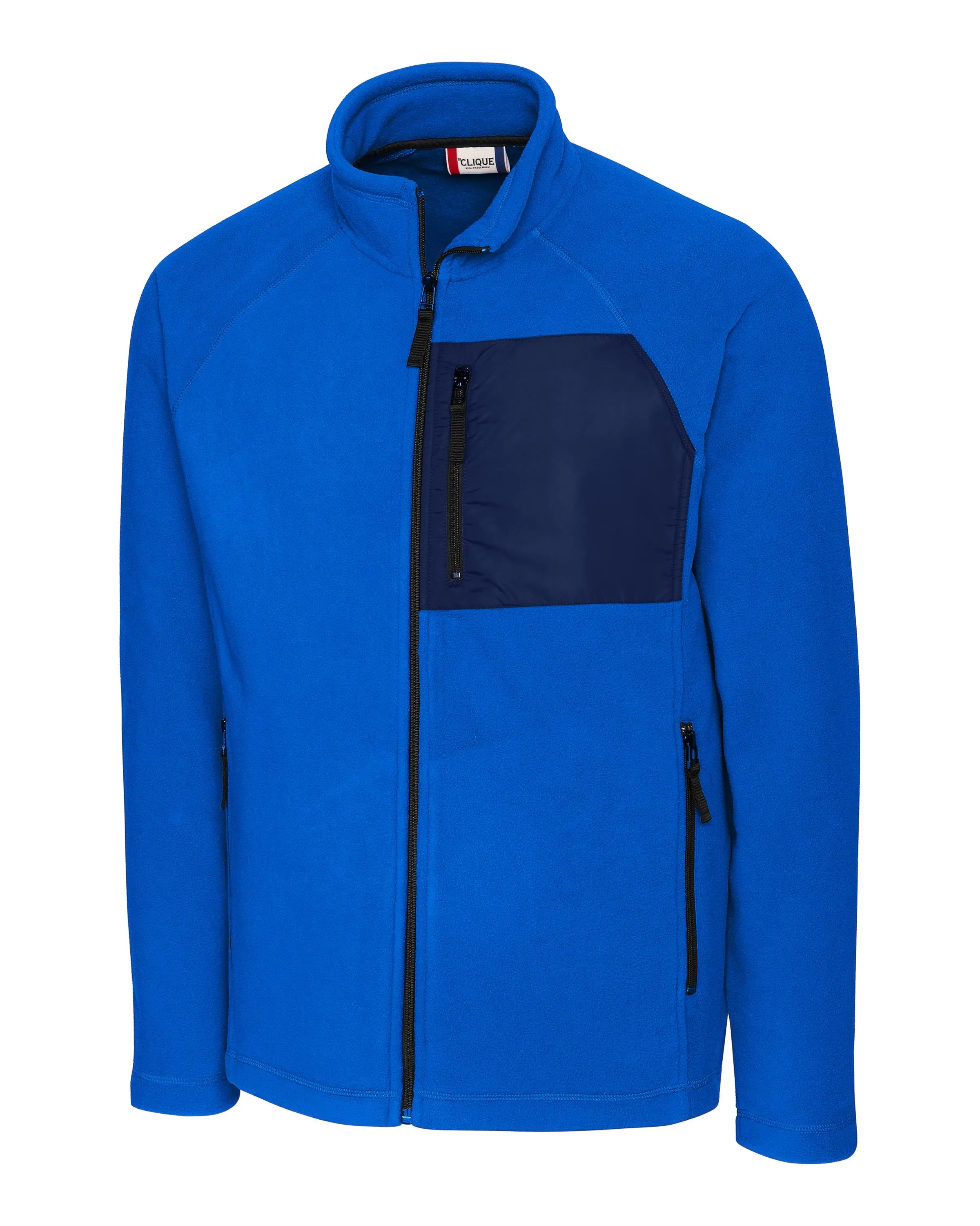 Clique Men's Summit Microfleece Hybrid Full Zip Jacket