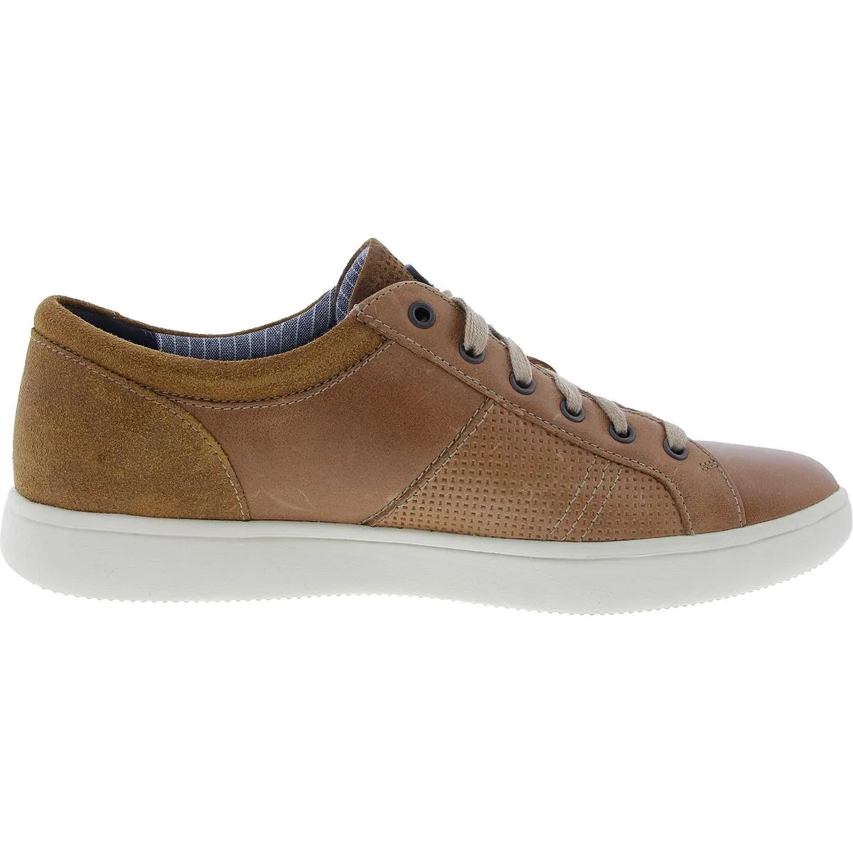 Cloclletie Mens Solid Manmade Derby Shoes