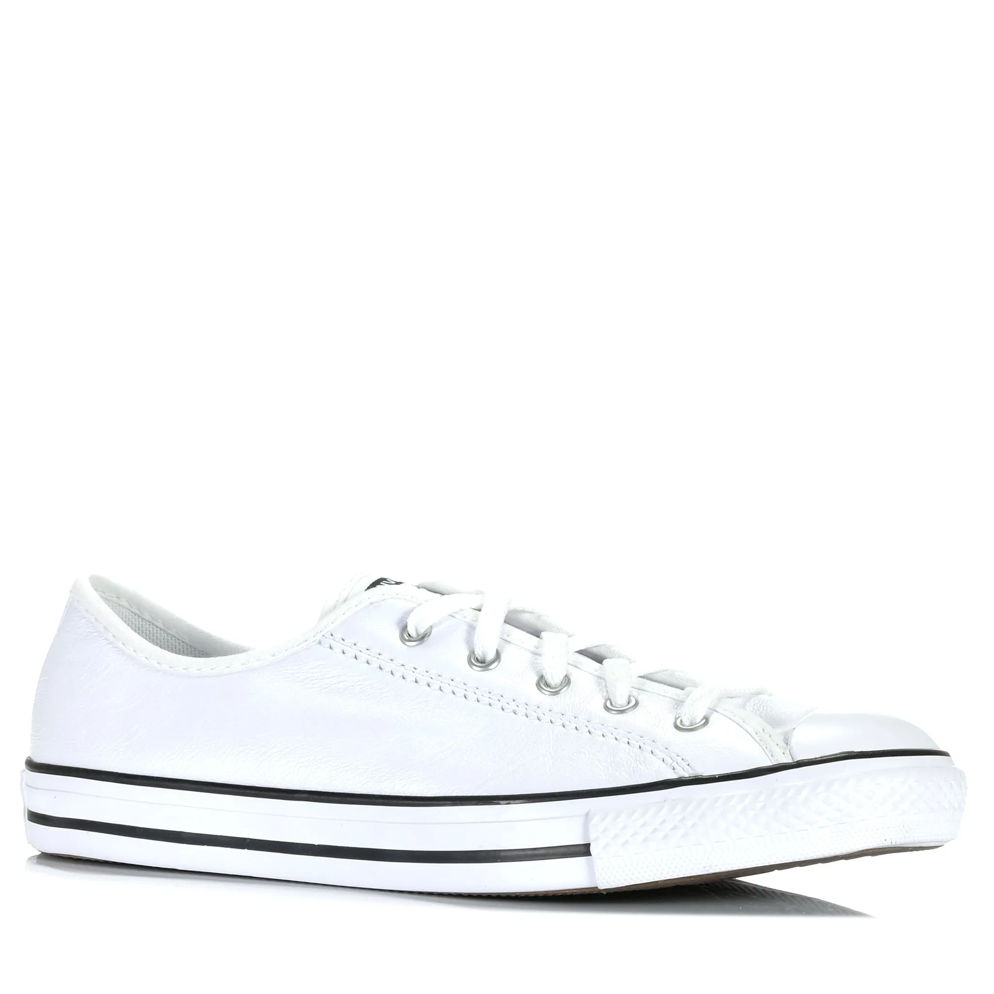 Converse Chuck Taylor Dainty Leather Low White/Black