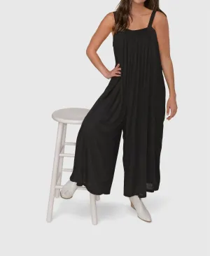 Crosshatch Jumper W/ Pockets In Black