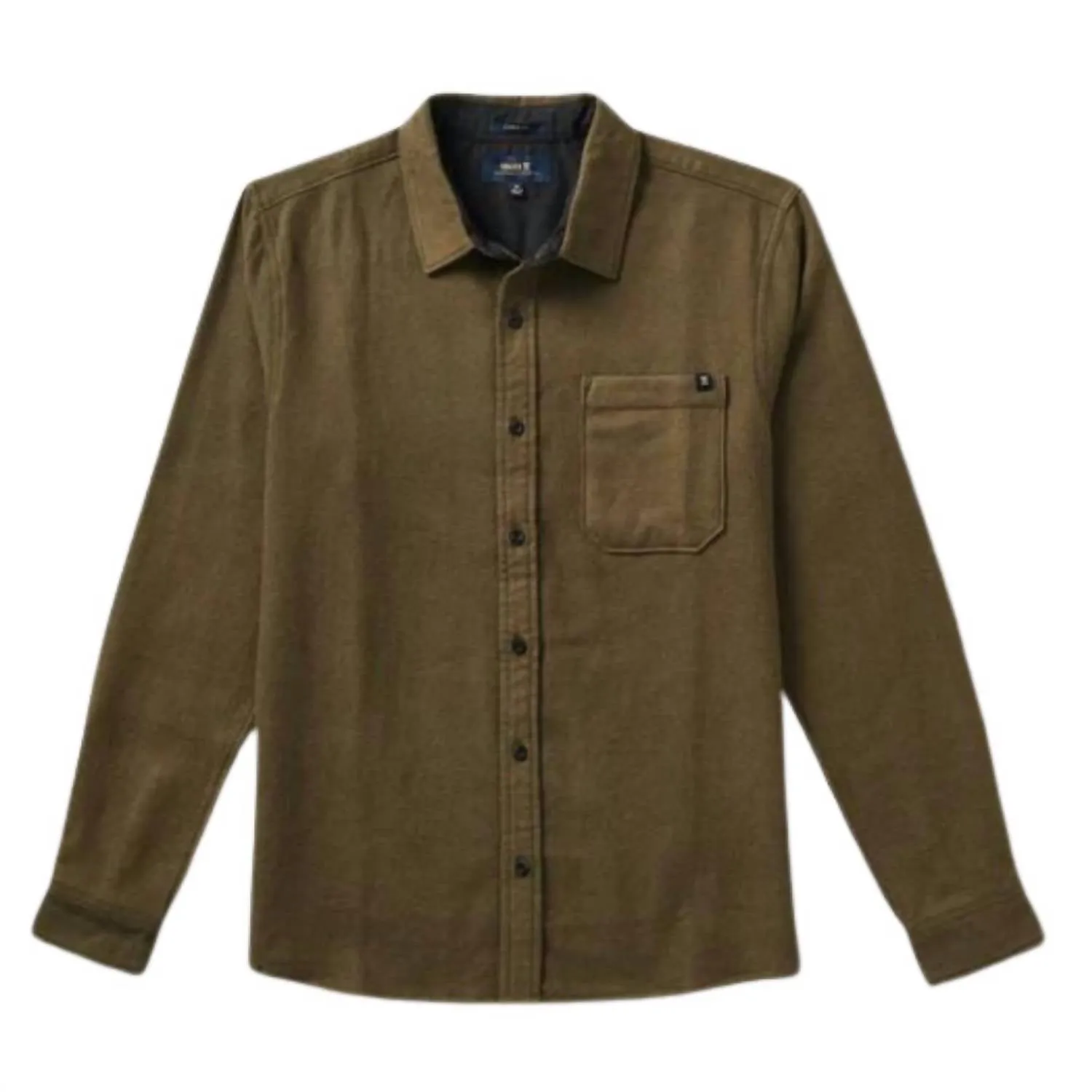 Crossroads Flannel In Dark Military