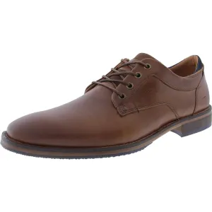 Desk Mens Lace-Up Leather Derby Shoes