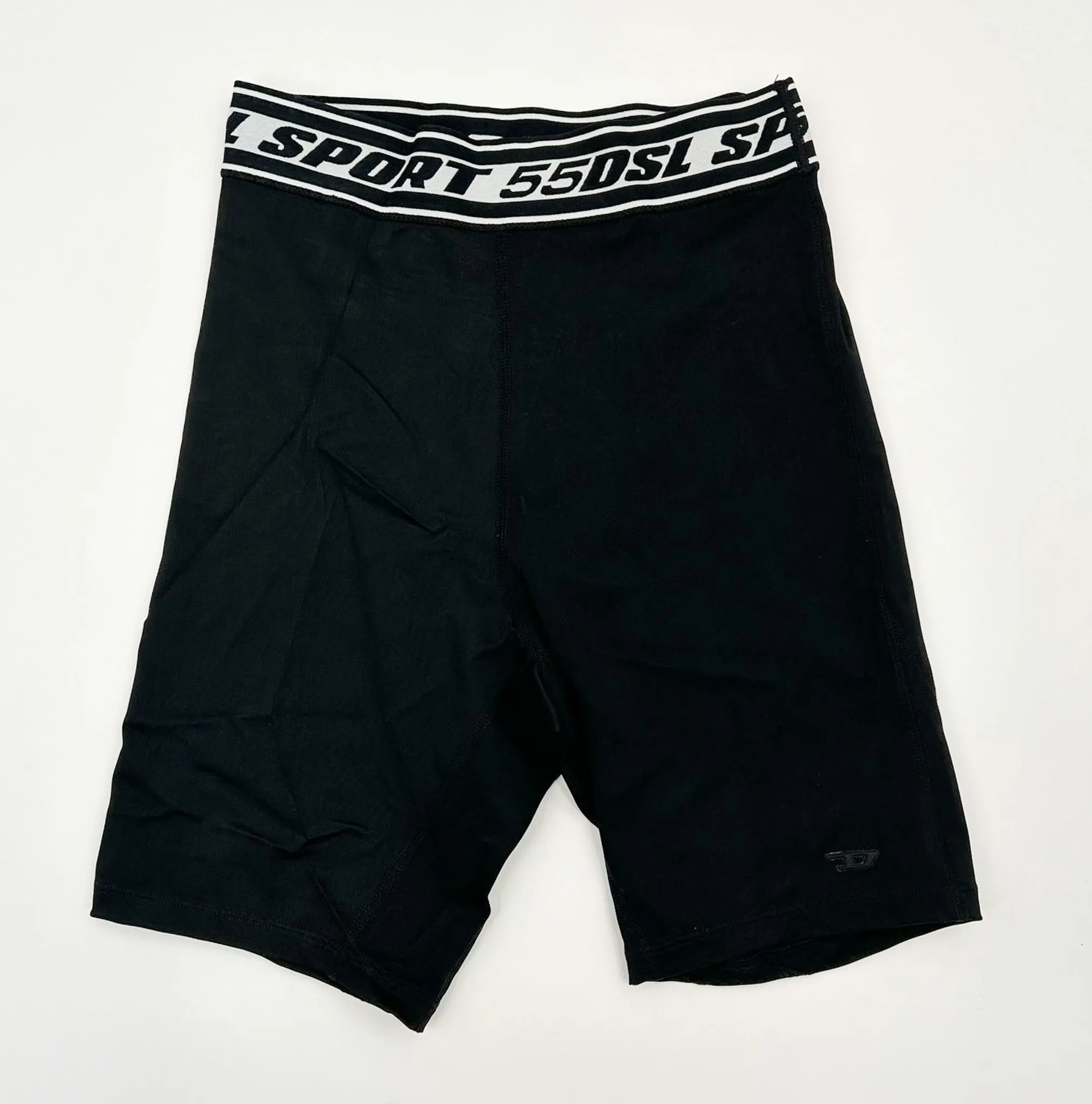 Diesel Sport Sprant Black Bike Shorts