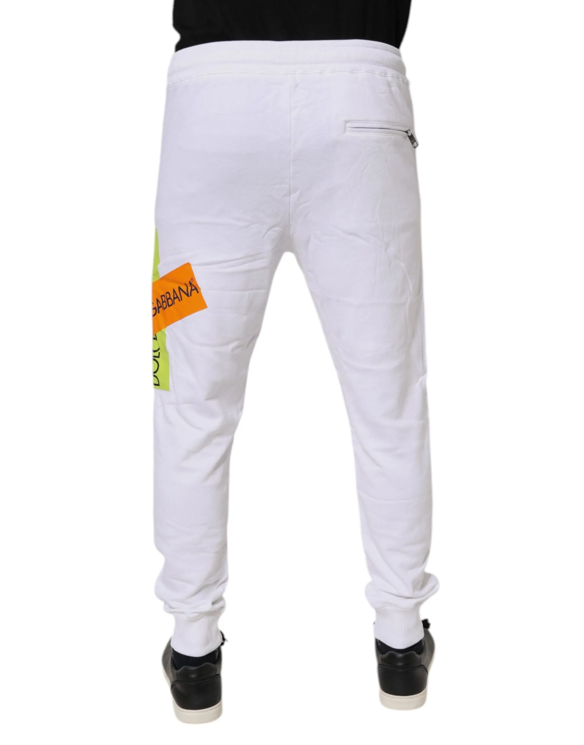 Dolce & Gabbana Logo Tape Jogger Cotton SweatMen's Men's Pants (Pre-Owned)