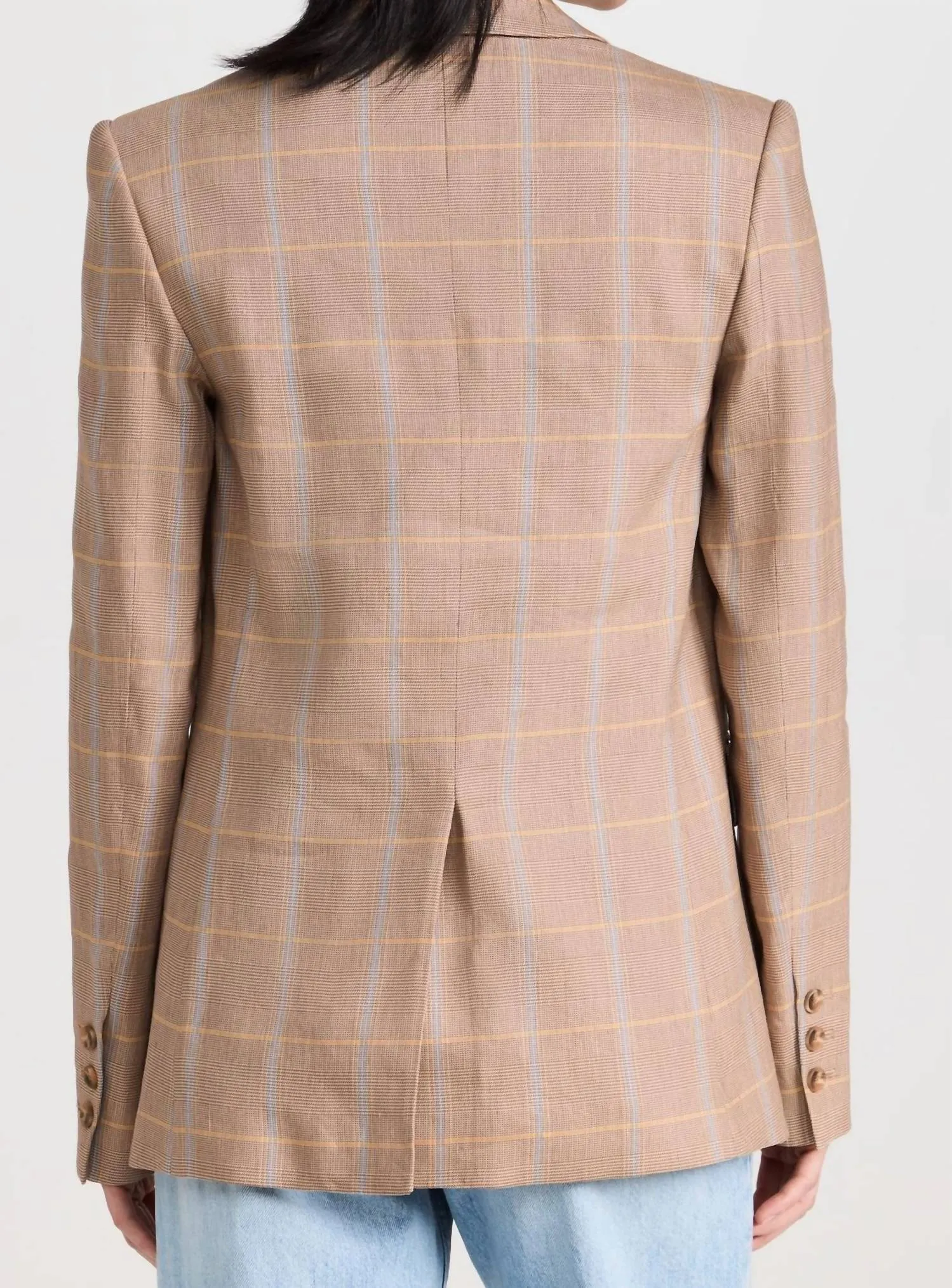 Donovan Jacket In Tawny Plaid