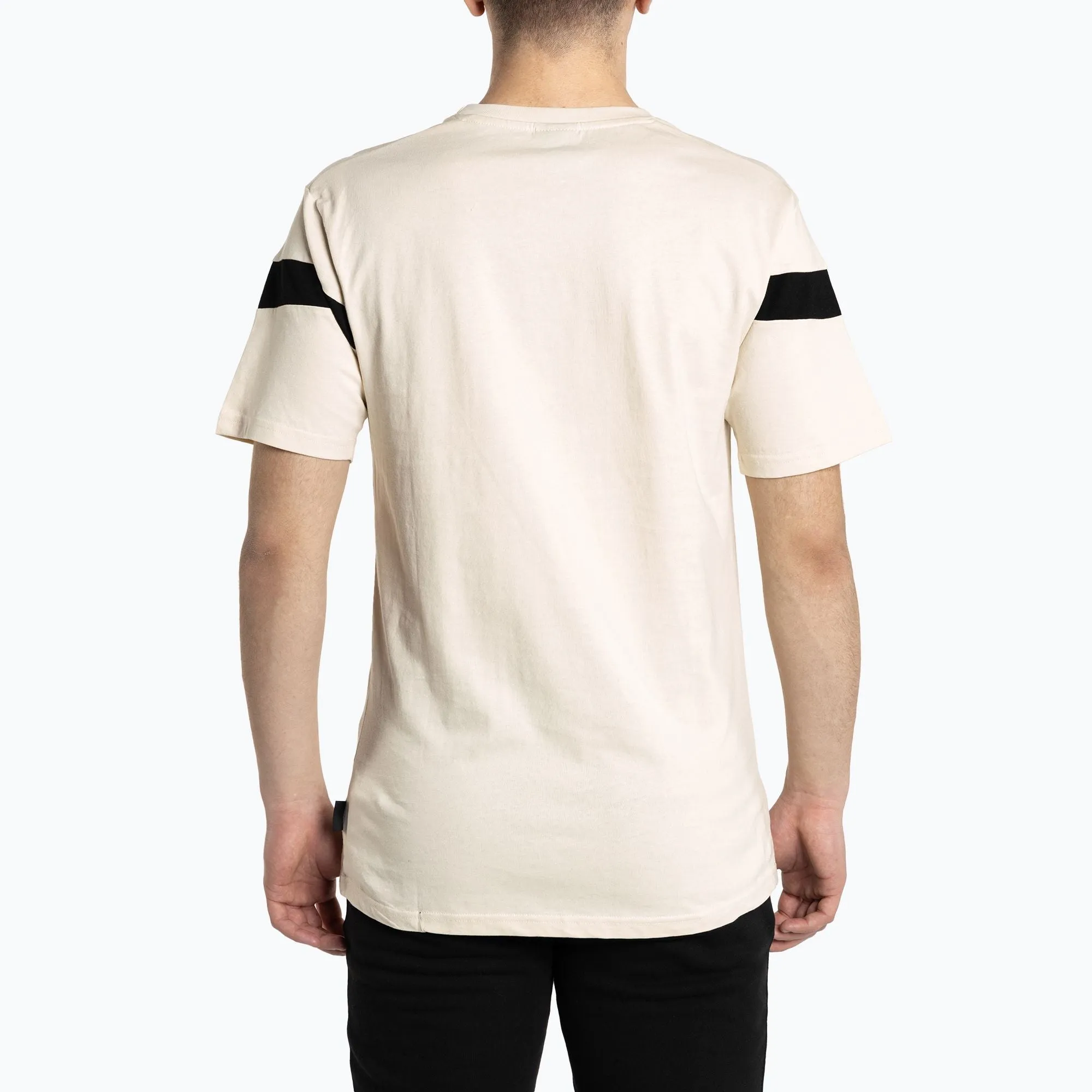 ELLESSE MEN'S CASERIO OFF WHITE TEE