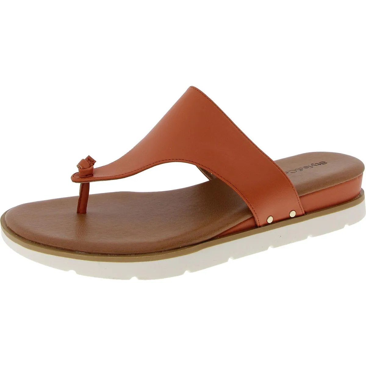 Emmaa Detail 0.5 Womens Slip On Studded Platform Sandals