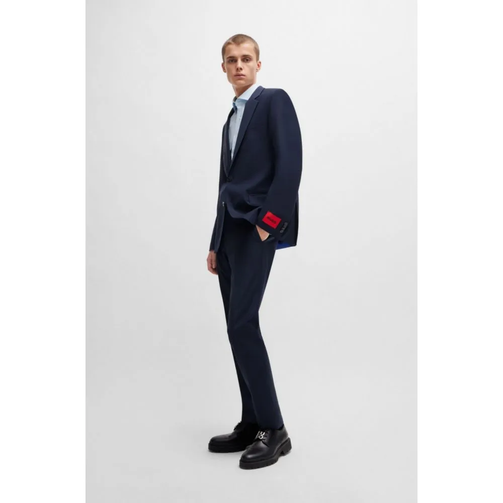 Extra-slim-fit trousers in super-flex fabric