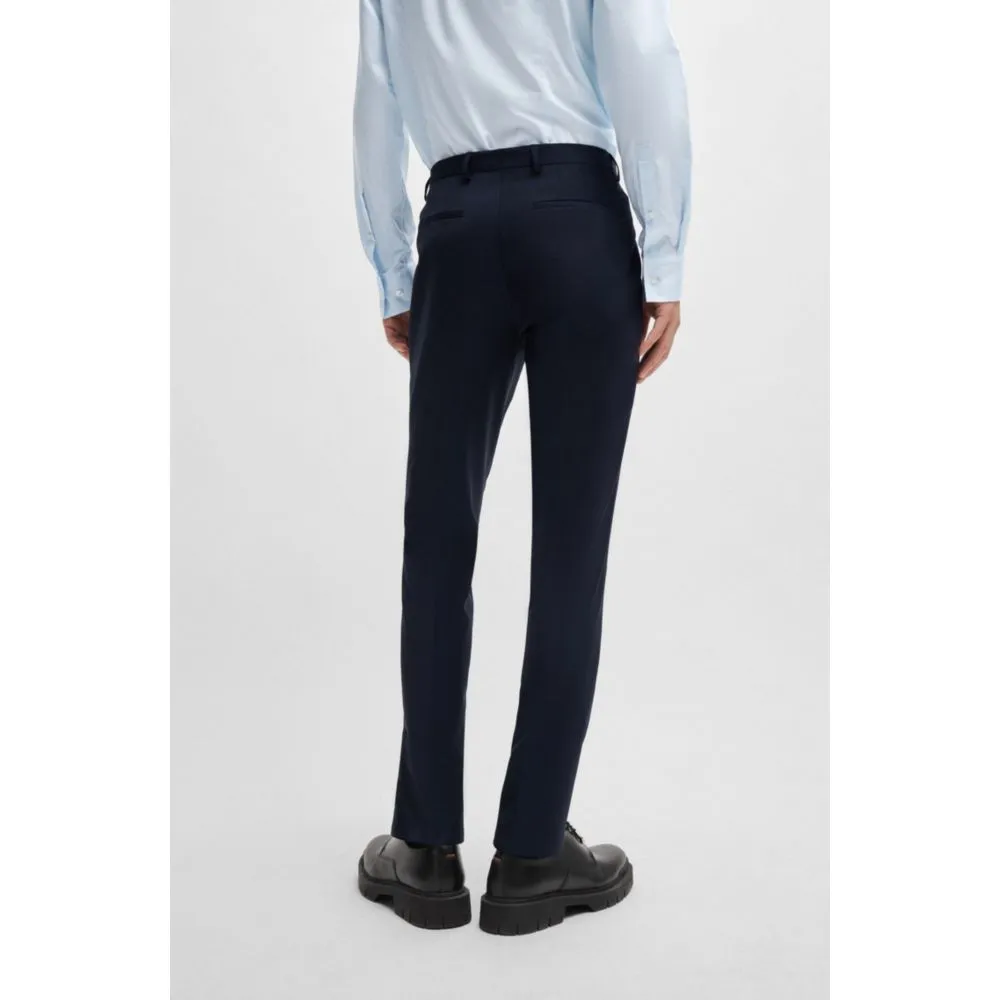 Extra-slim-fit trousers in super-flex fabric