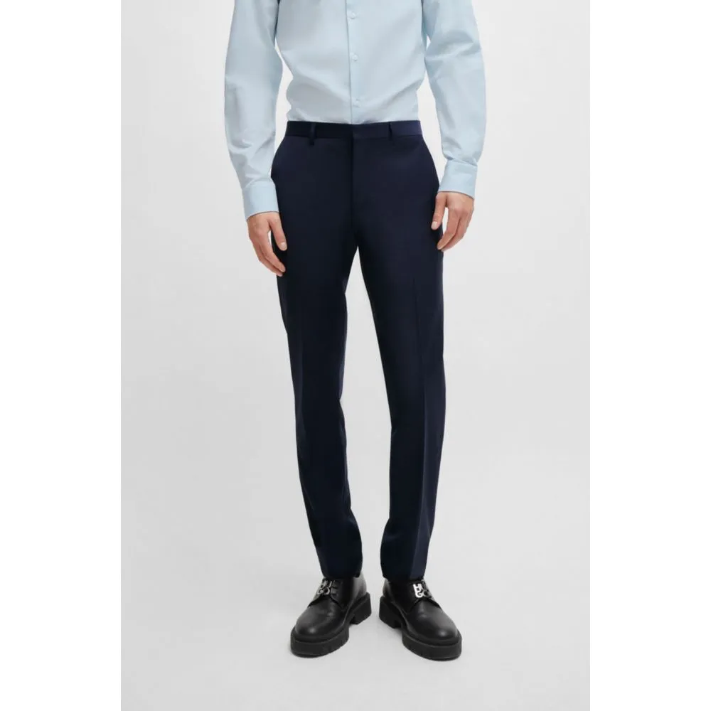 Extra-slim-fit trousers in super-flex fabric