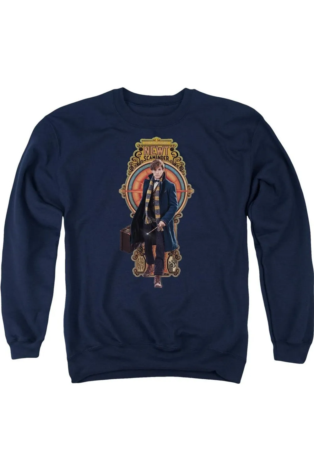 Fantastic Beasts Newt Scamander Adult Crewneck Sweatshirt