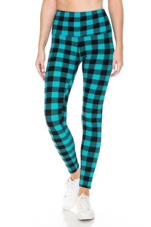 FASHNZFAB 5-inch Long Yoga Style Banded Lined Tie Dye Printed Knit Legging With High Waist