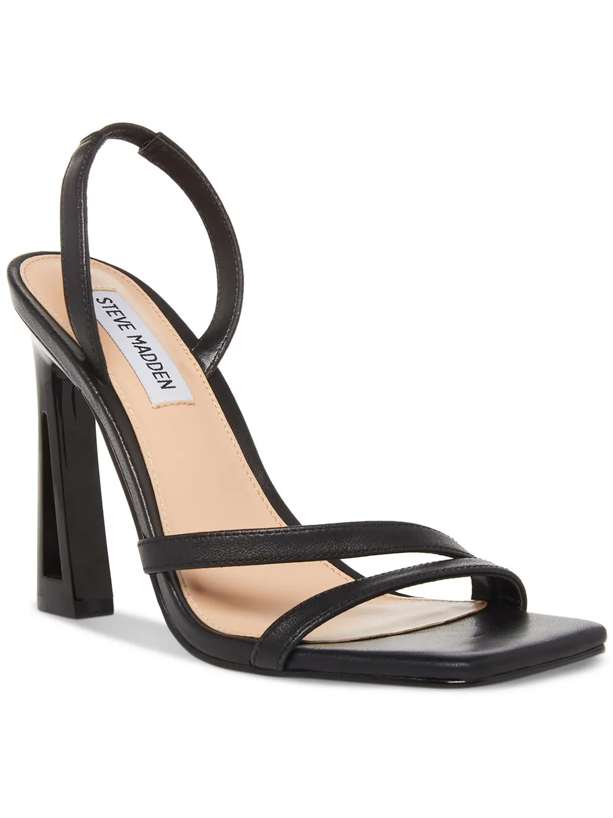 Forcce Womens Leather Dressy Slingback Heels