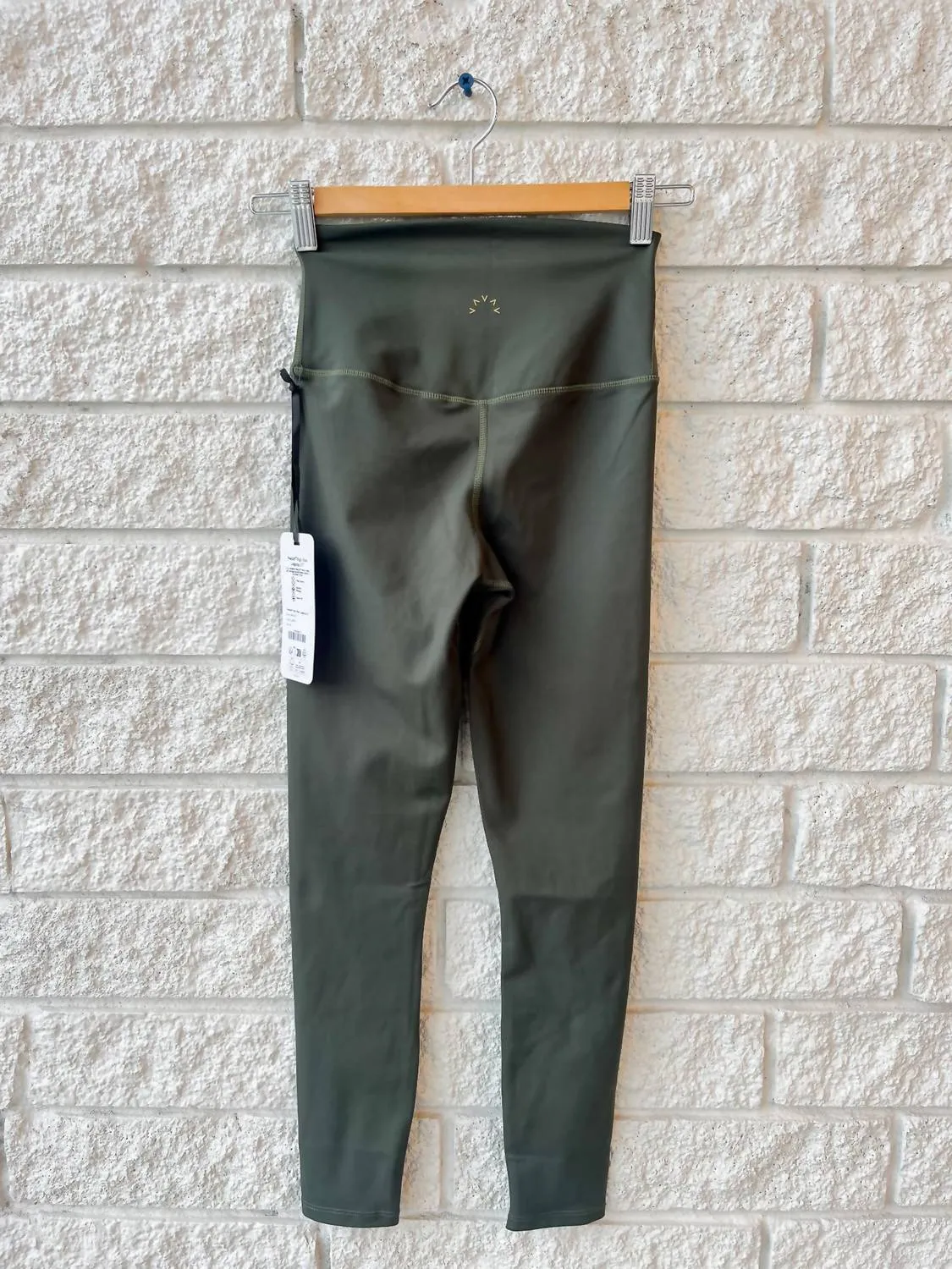 Freesoft High Rise Legging In Dark Resin Green