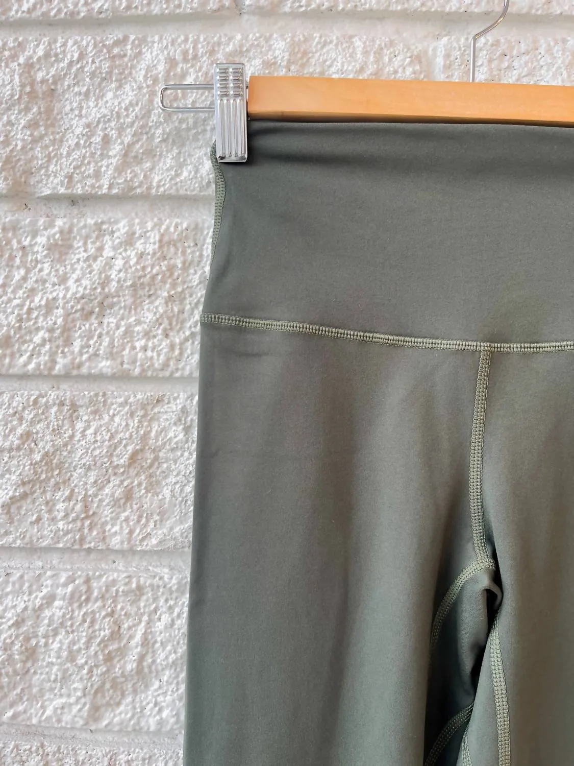 Freesoft High Rise Legging In Dark Resin Green