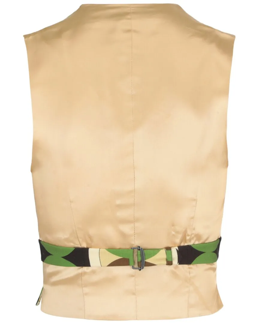 Gucci G Pattern Wool Vest