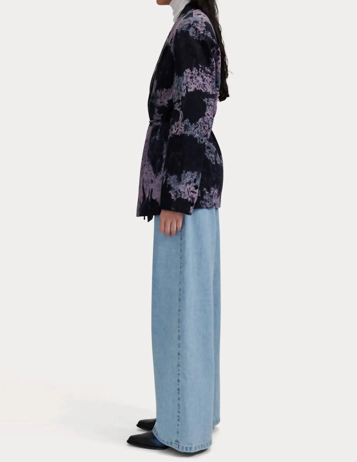 Ida Blazer In Charcoal