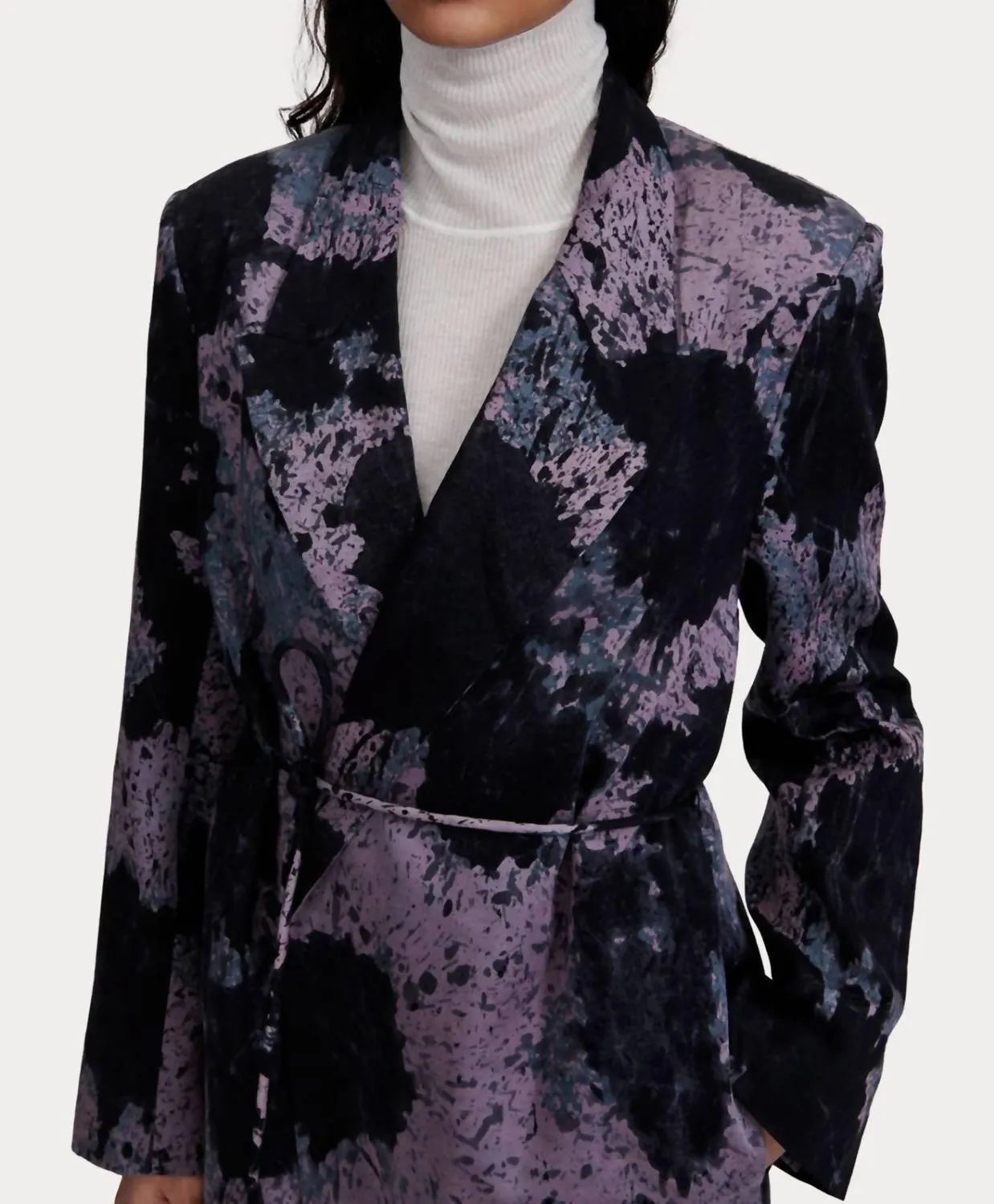 Ida Blazer In Charcoal