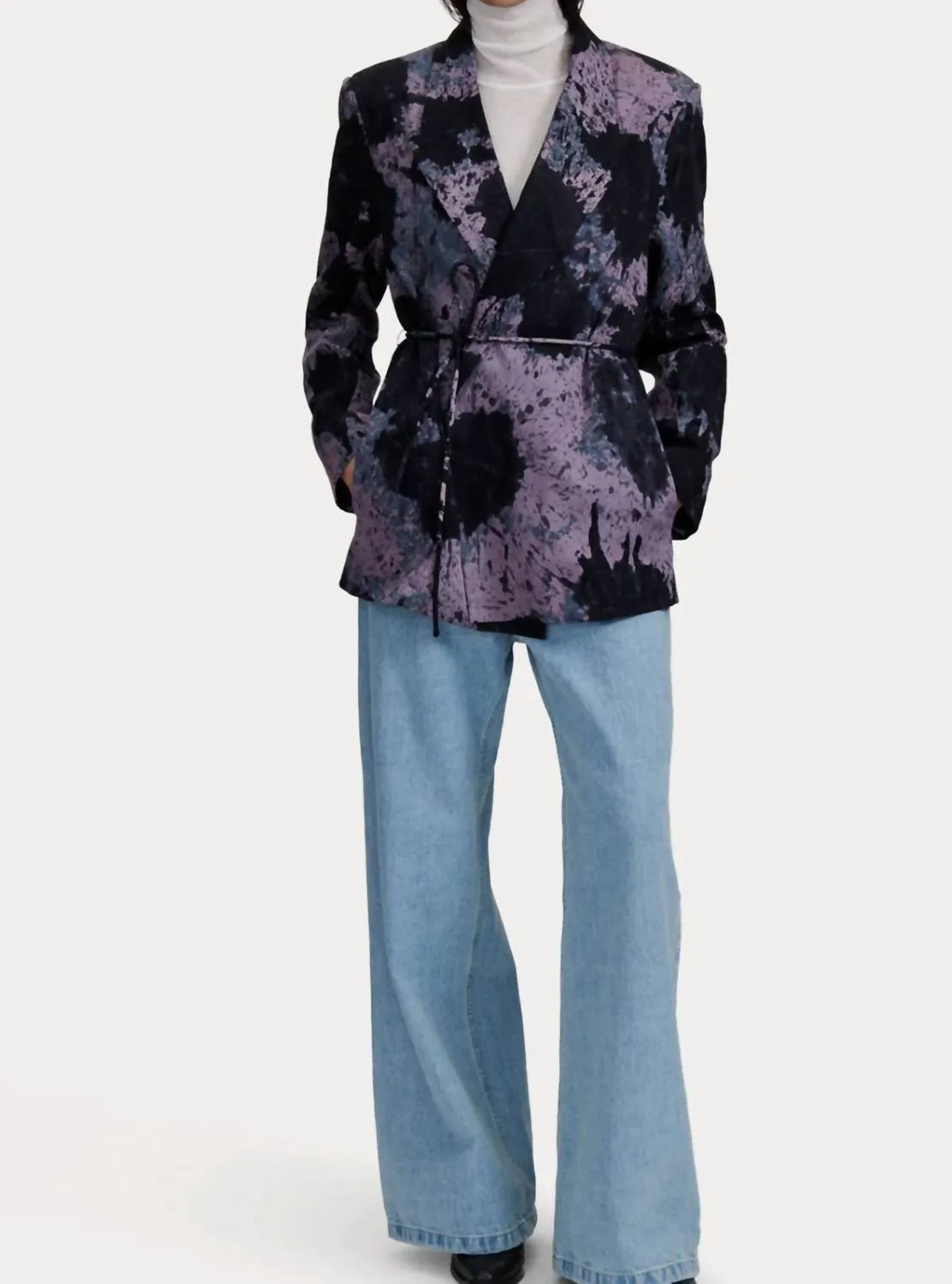Ida Blazer In Charcoal