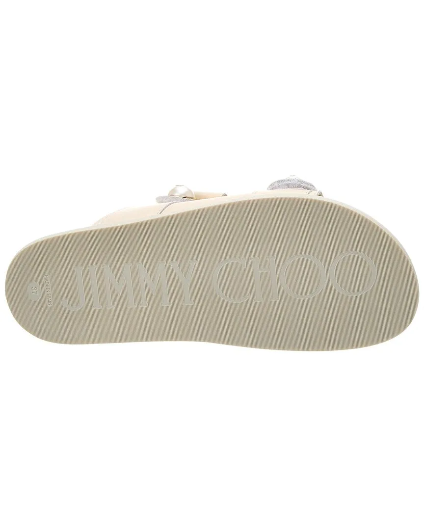 Jimmy Choo Fayence Leather Sandal