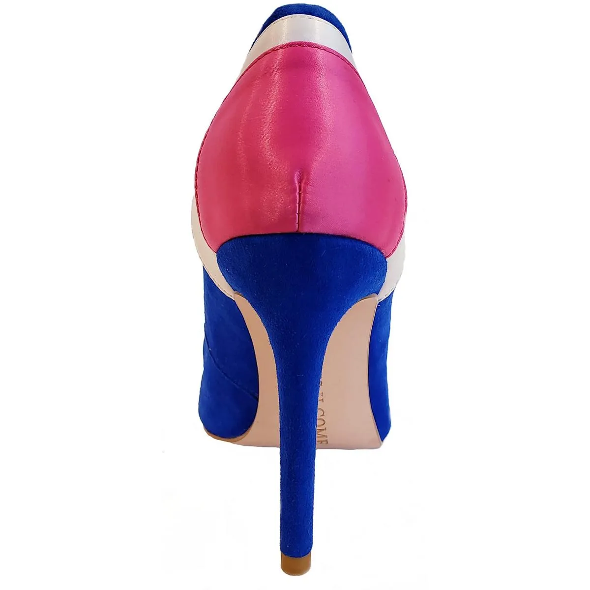Junna Womens Leather Pointed Toe Pumps