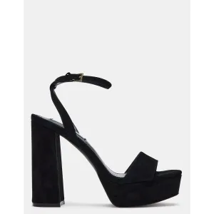 Lessa Black Suede