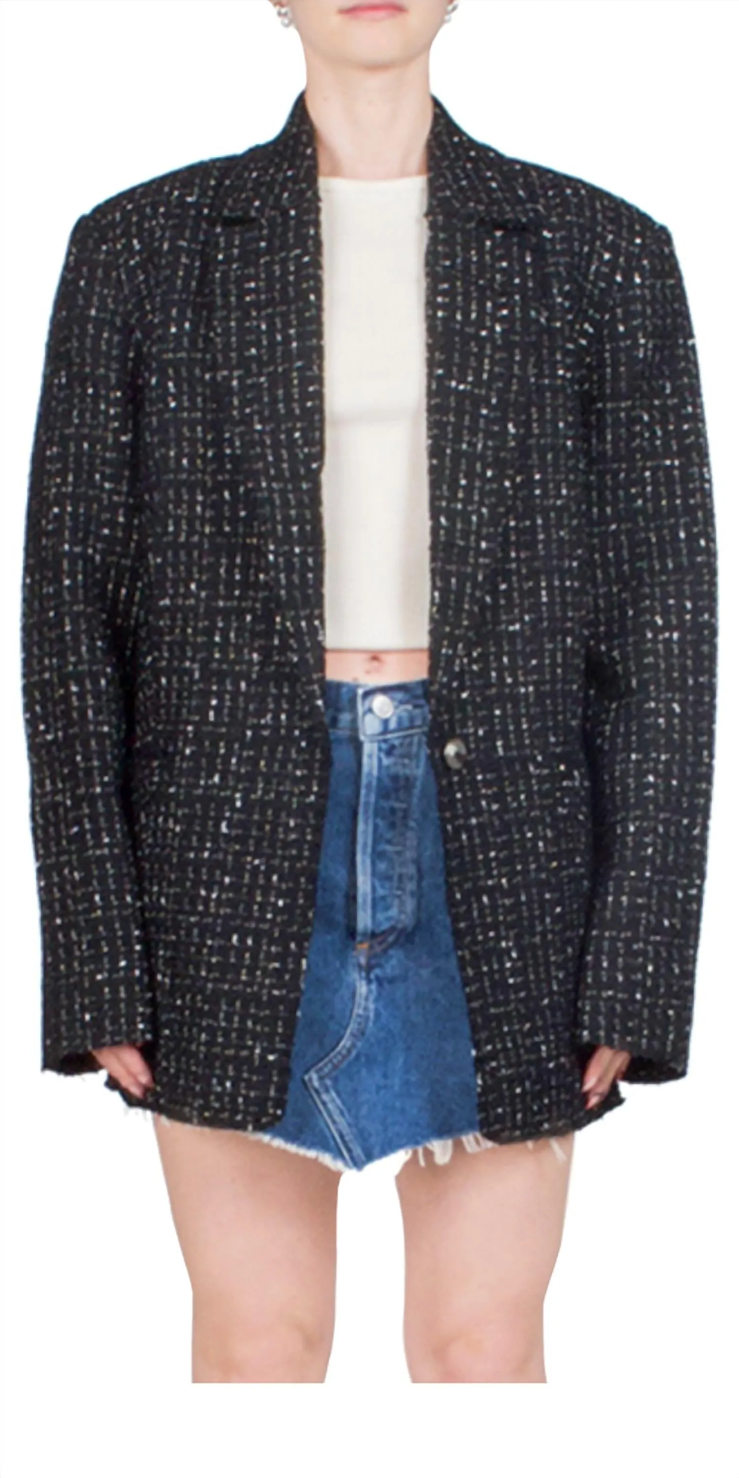 Logan Blazer In Black