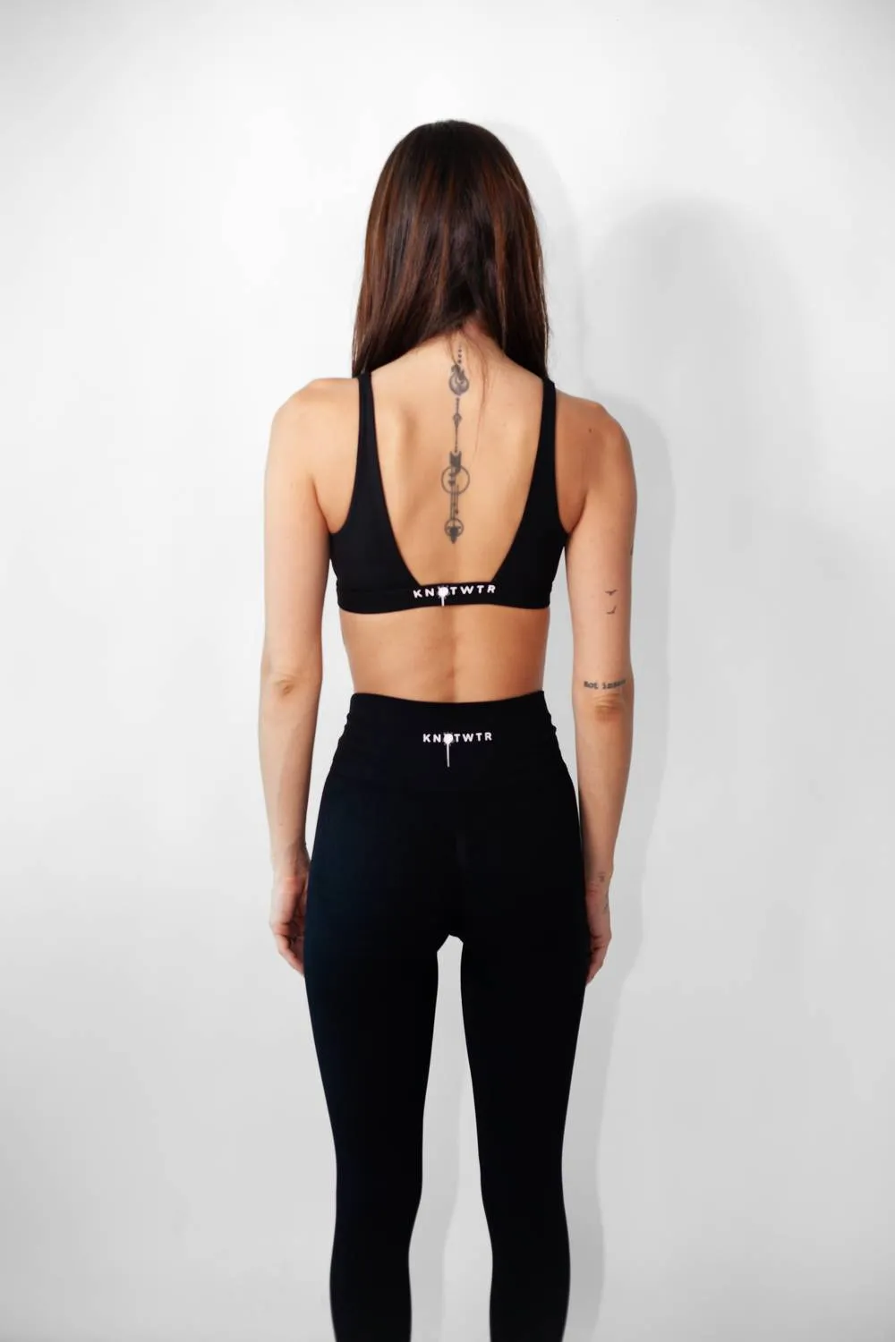 Long Leggings In Black