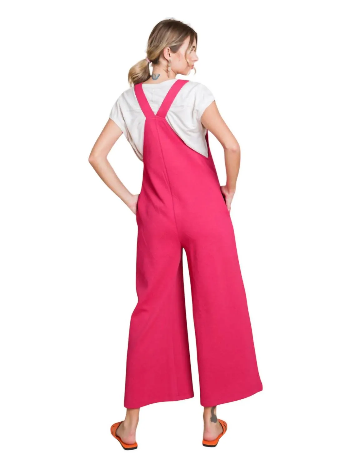 Long Way Home Romper In Berry
