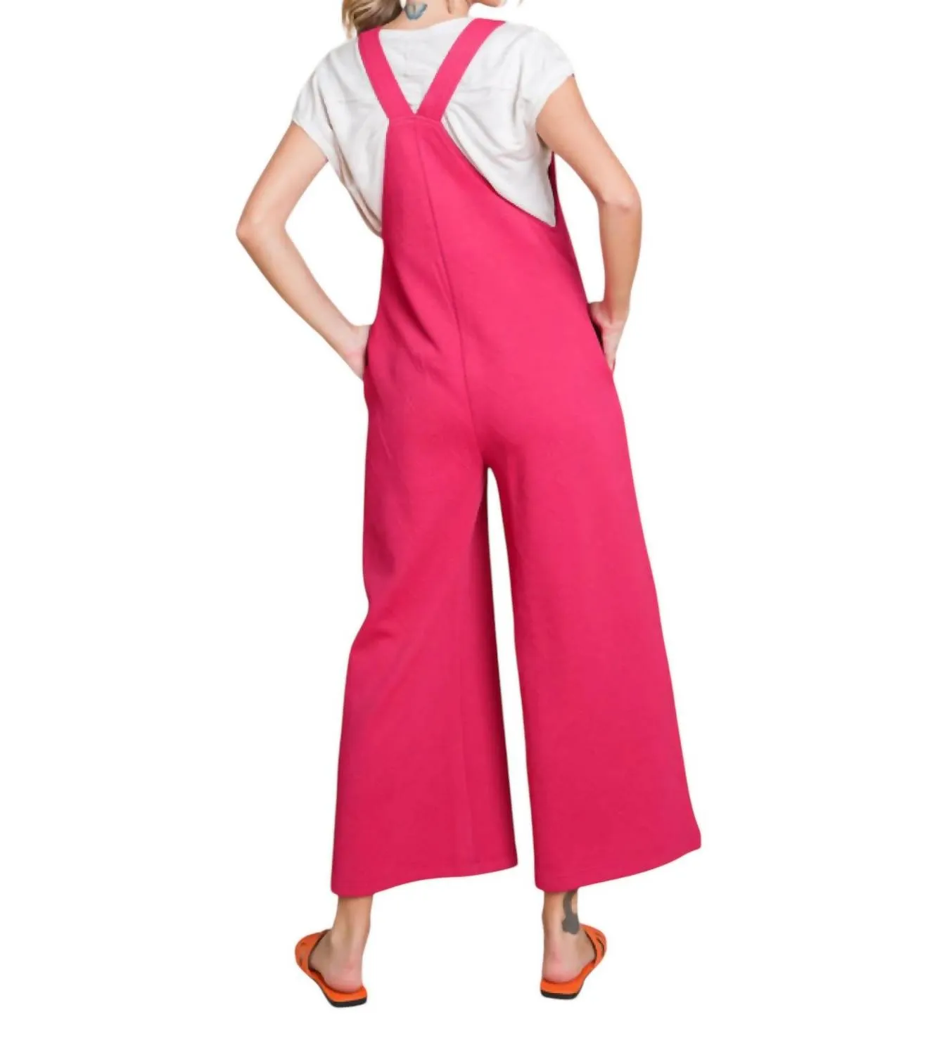Long Way Home Romper In Berry