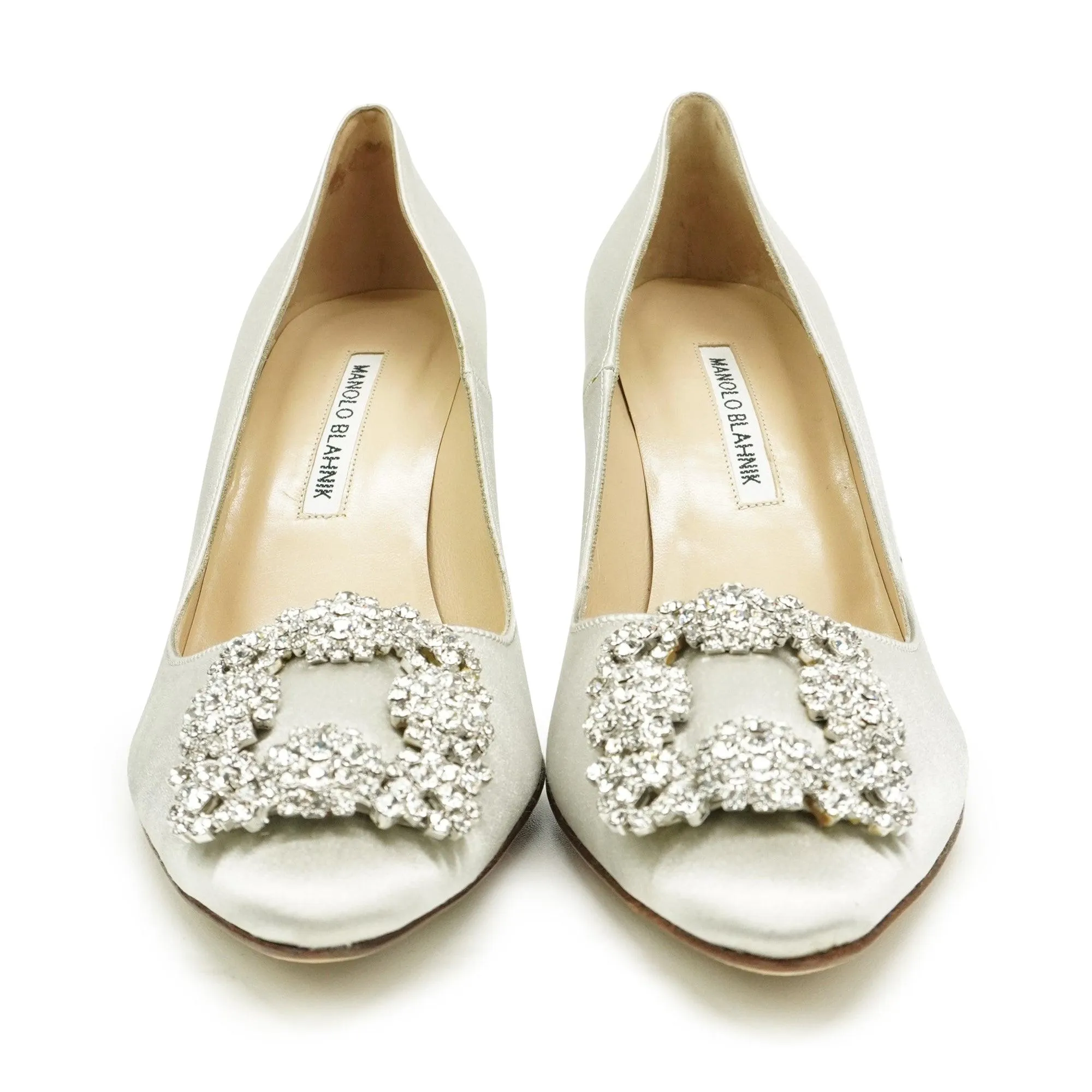 Manolo Blahnik 'Hangisi' Heels - Women's 38