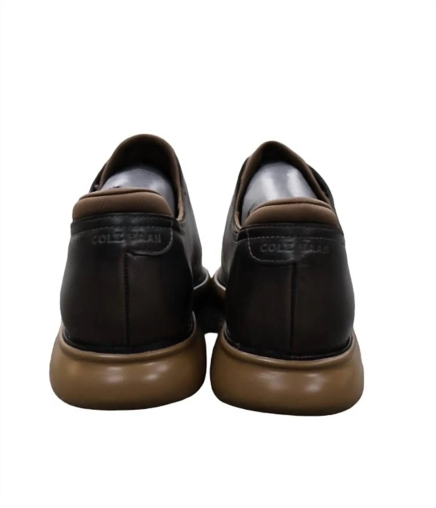 Men's 2 Zerogrand Laser Wing Shoes In Dark Brown/lmgs/rbb