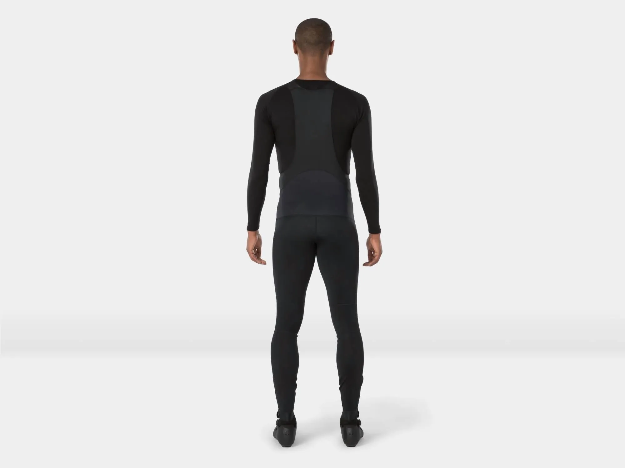 Men's Bontrager Velocis Unpadded Softshell Cycling Bib Tight In Black