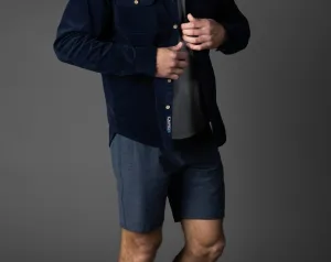 Men's Corduroy Shacket In Navy