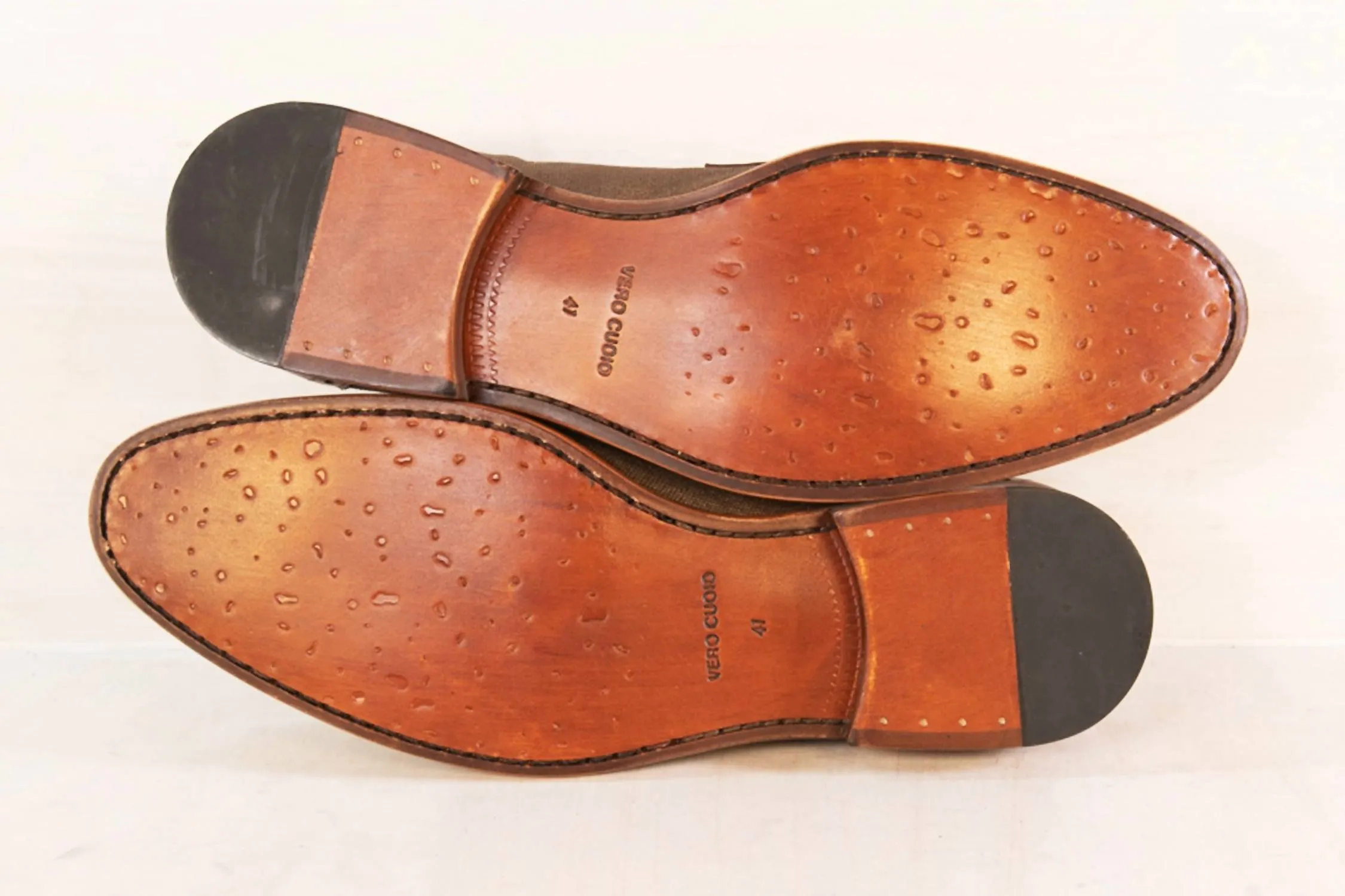 Men's Octavian Shoe In Brushed Apricot